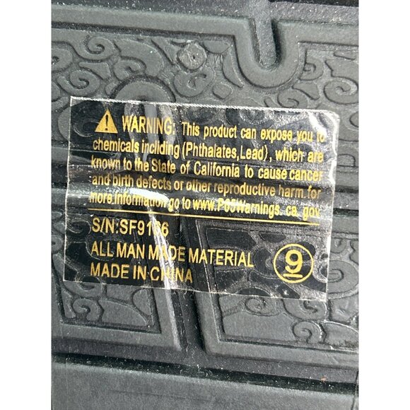 Atalina Navy Blue Loafers Size 9 Perforated Slip-On‎ Flats Buckle accent casual - Picture 7 of 7